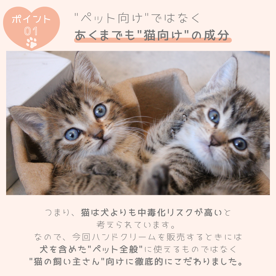 ねこすきん 猫用ハンドクリーム - ヘルスケア、介護用品